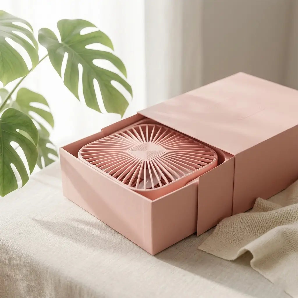 Mini Ventilateur Rose
