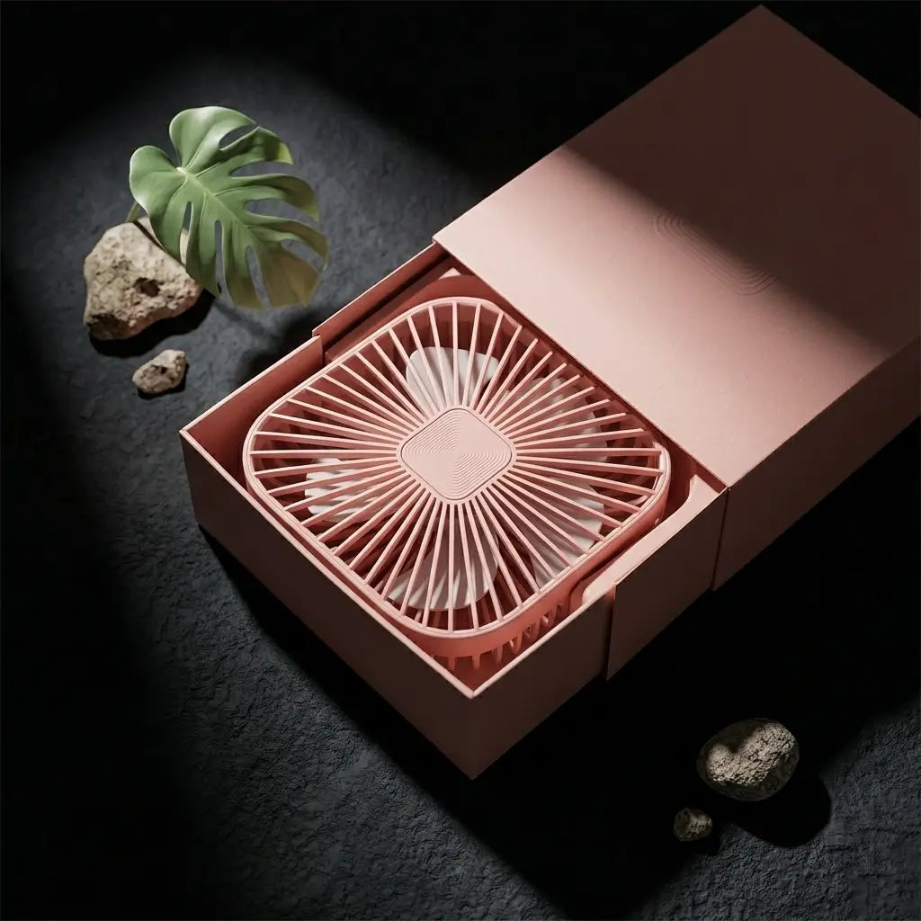 Mini Ventilateur Rose