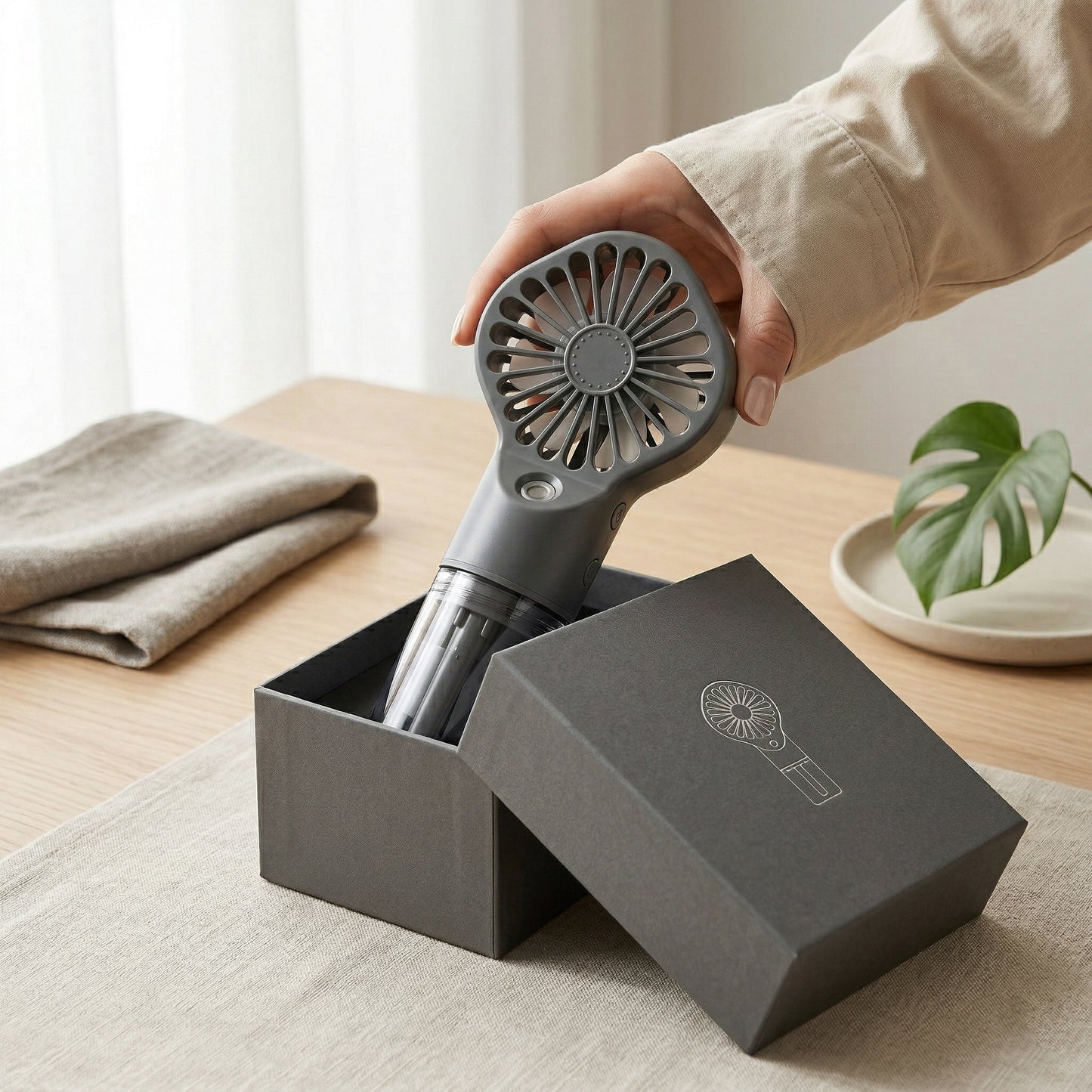 Mini ventilateur brumisateur