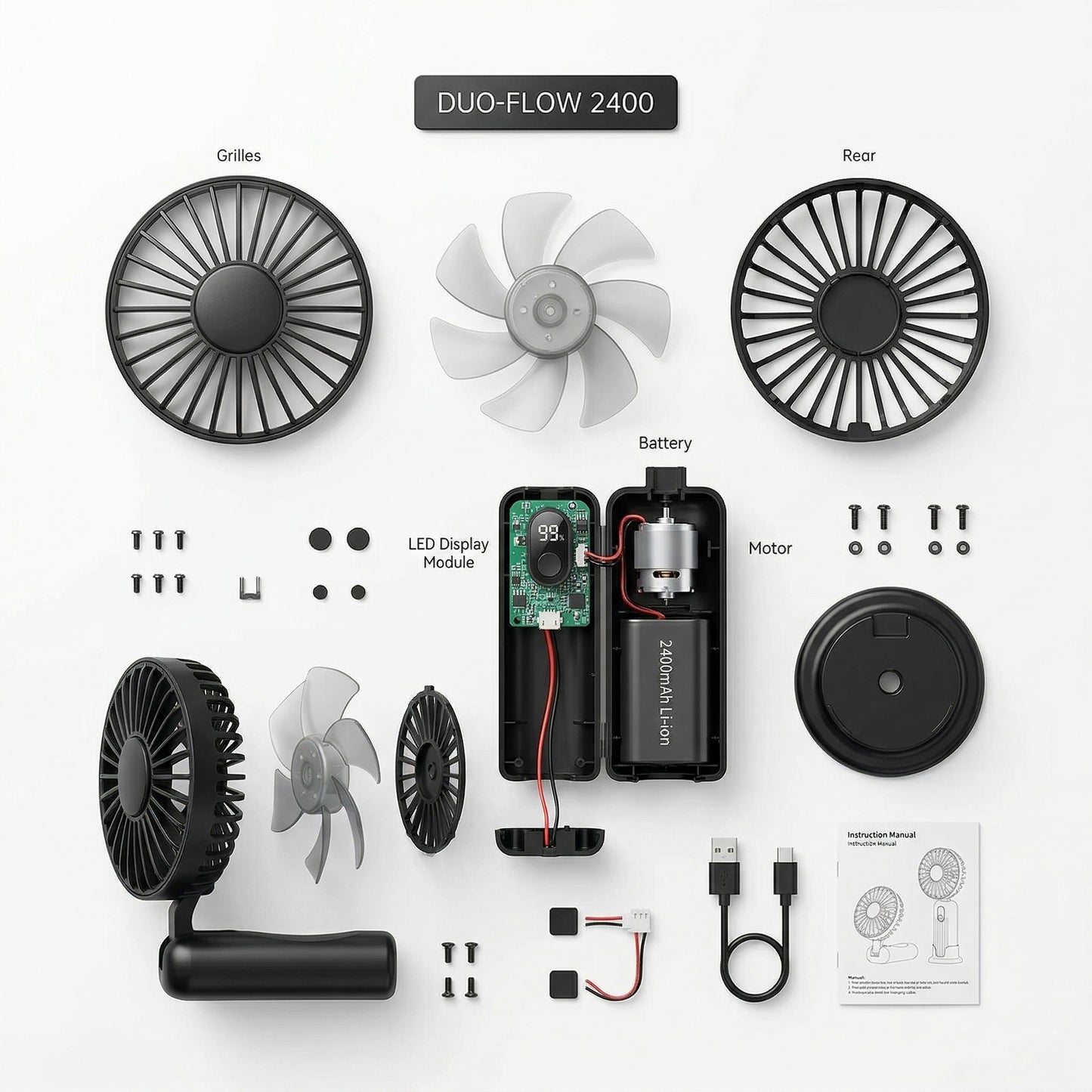 Mini ventilateur de bureau