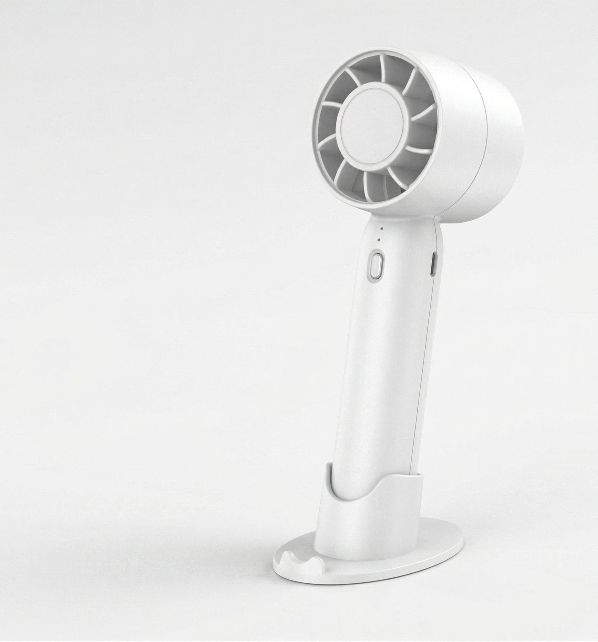 Mini ventilateur silencieux blanc