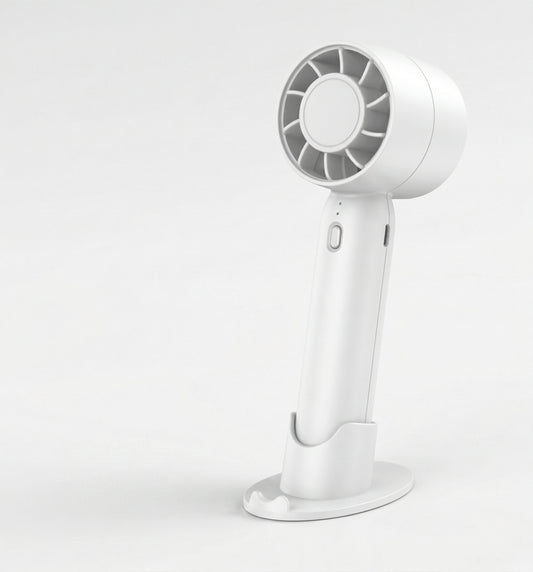 Mini ventilateur silencieux blanc