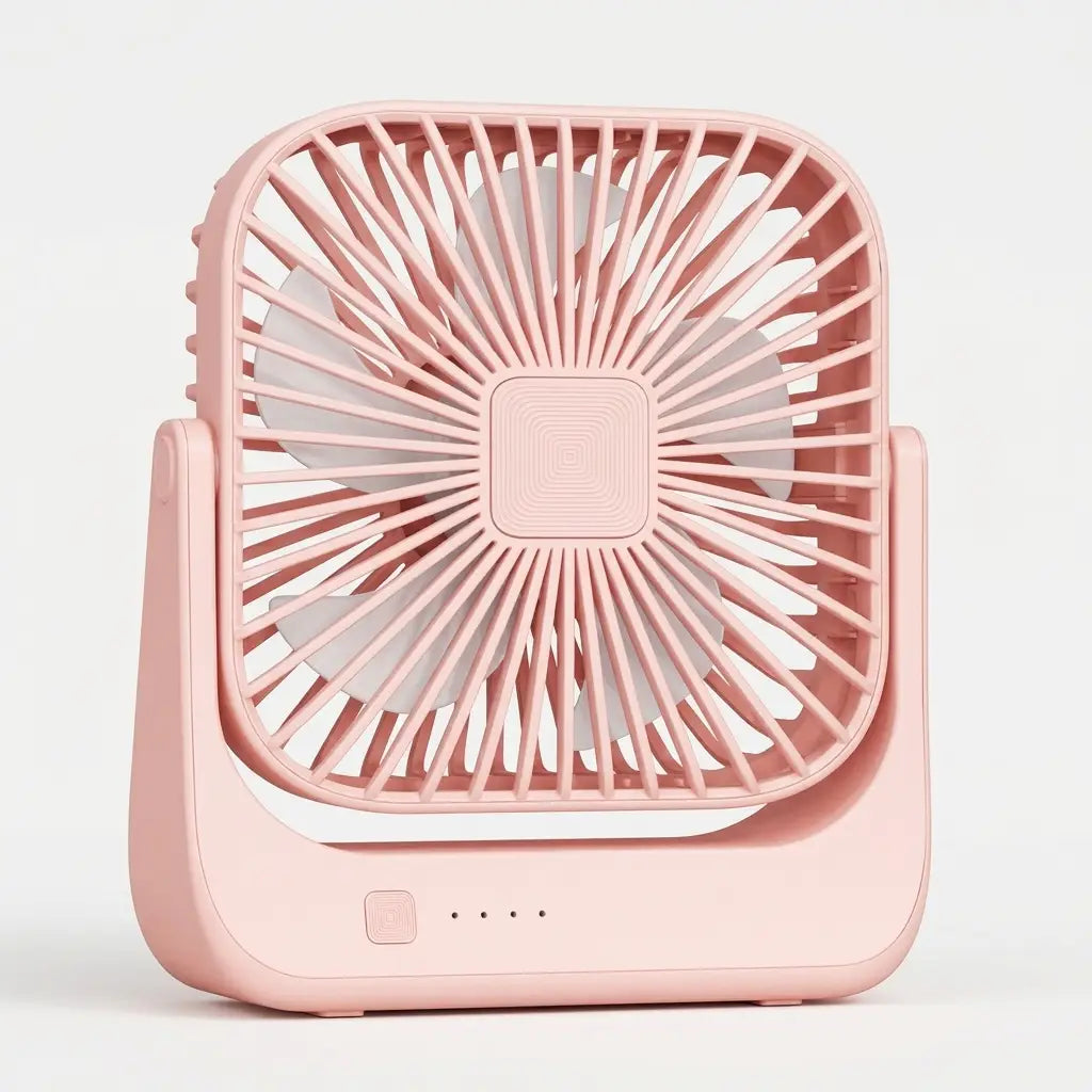 mini ventilateur rose
